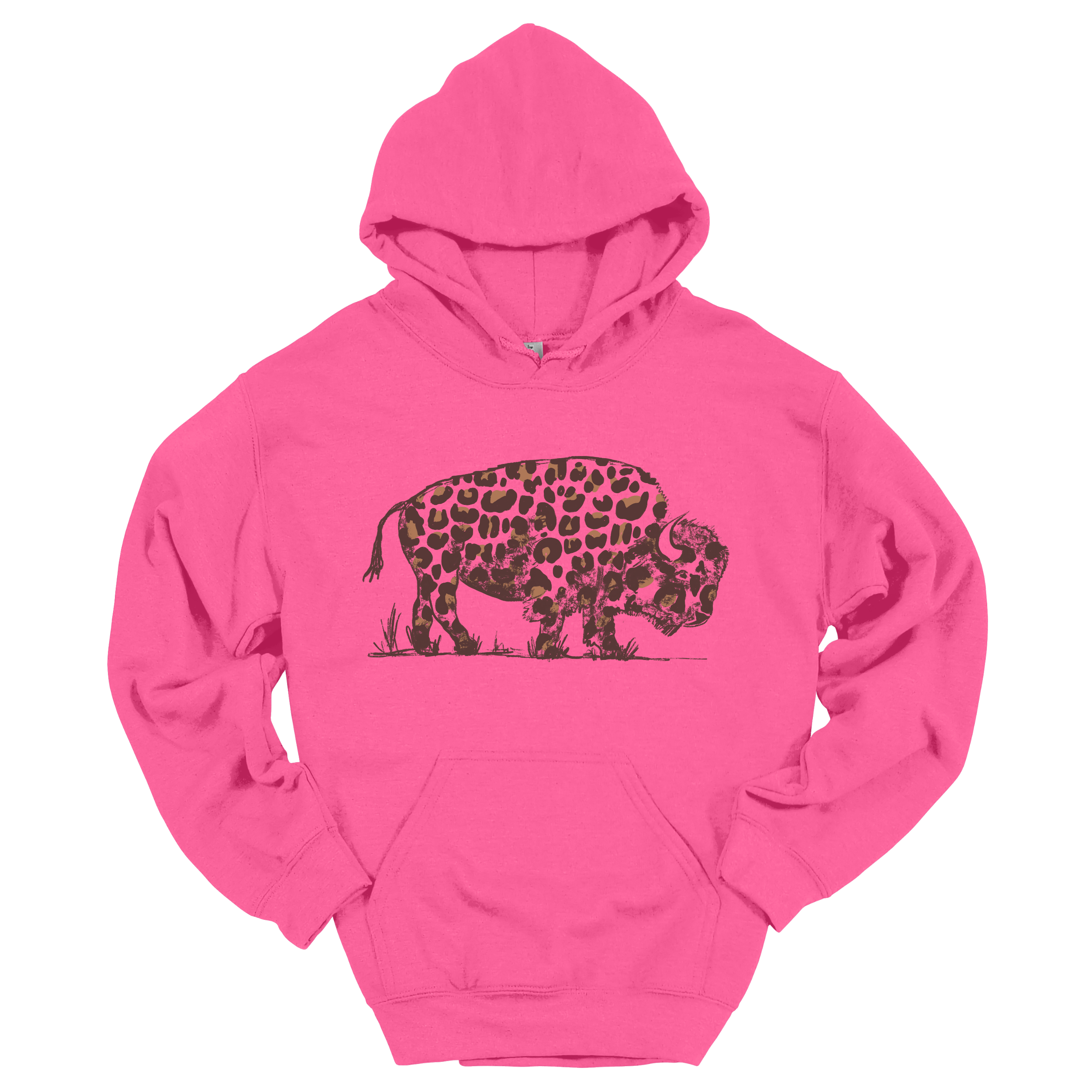 Cheetah Buffalo Hoodie