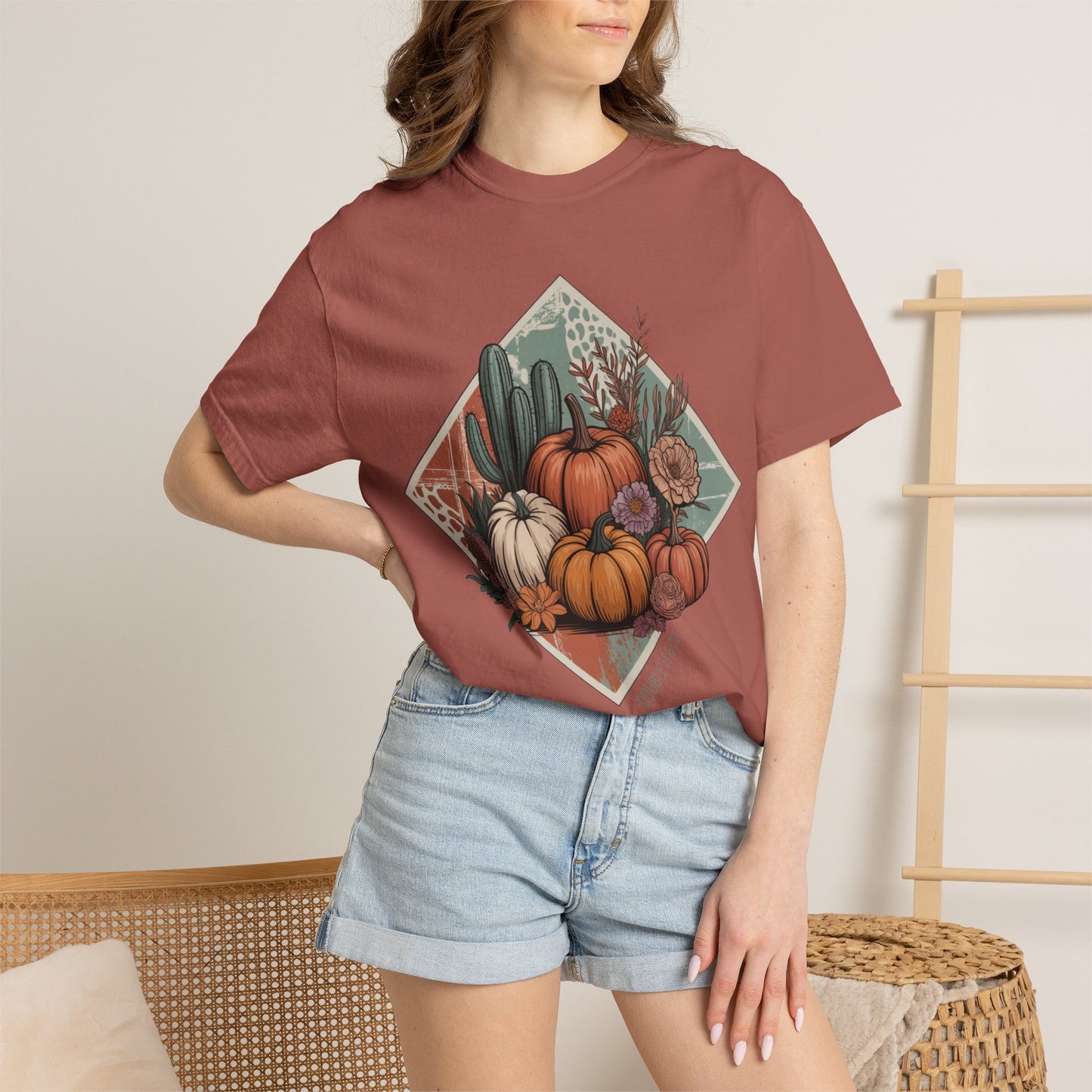 Rustic Fall Pumpkin Tee