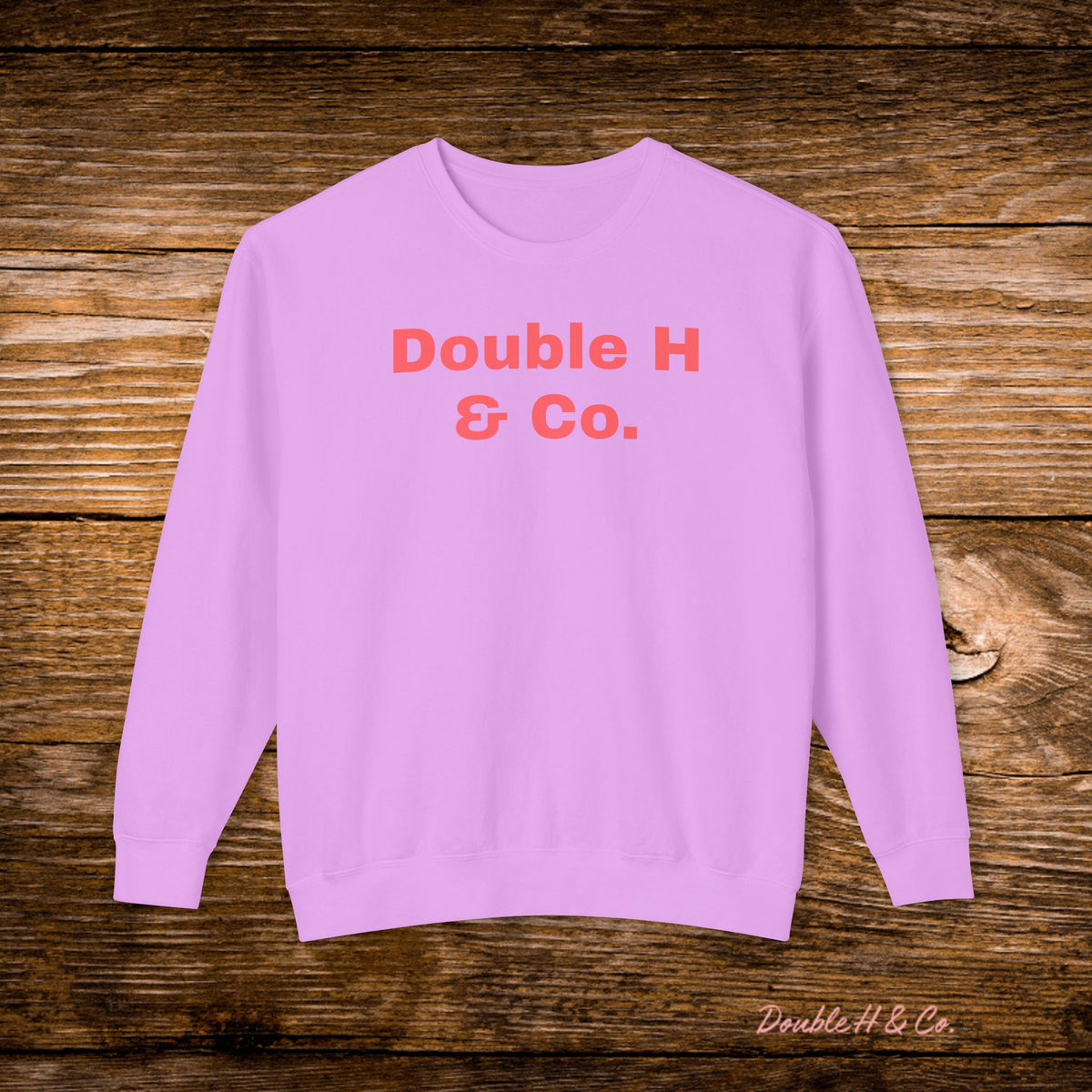 Double H & Co. Comfort Colors Light-weight Crewneck