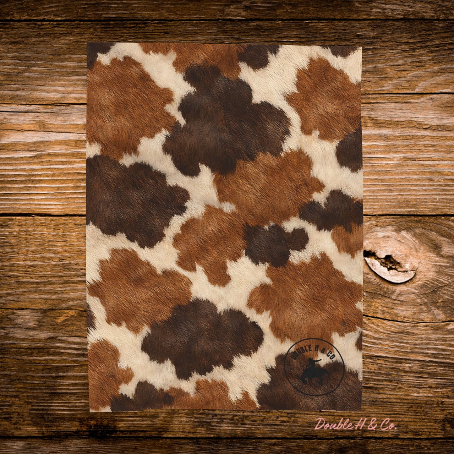 CowPrint Throw Blanket