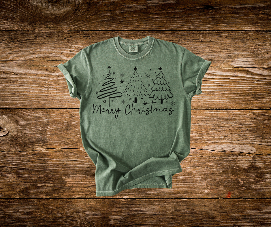 Simplistic Merry Christmas Tee