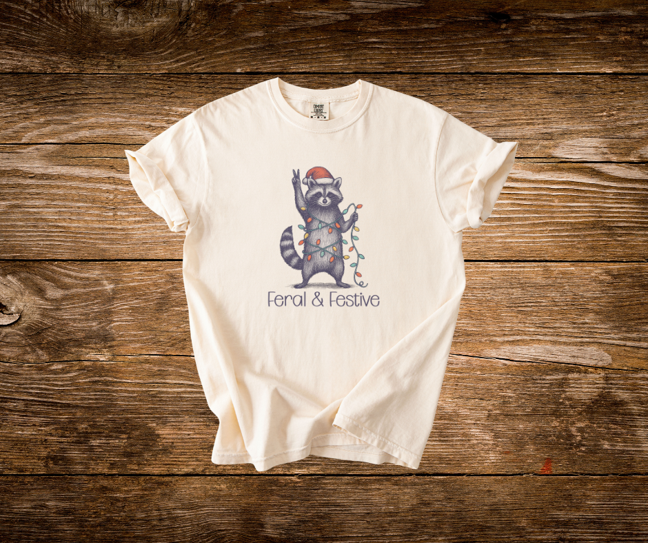 Feral & Festive Christmas Tee