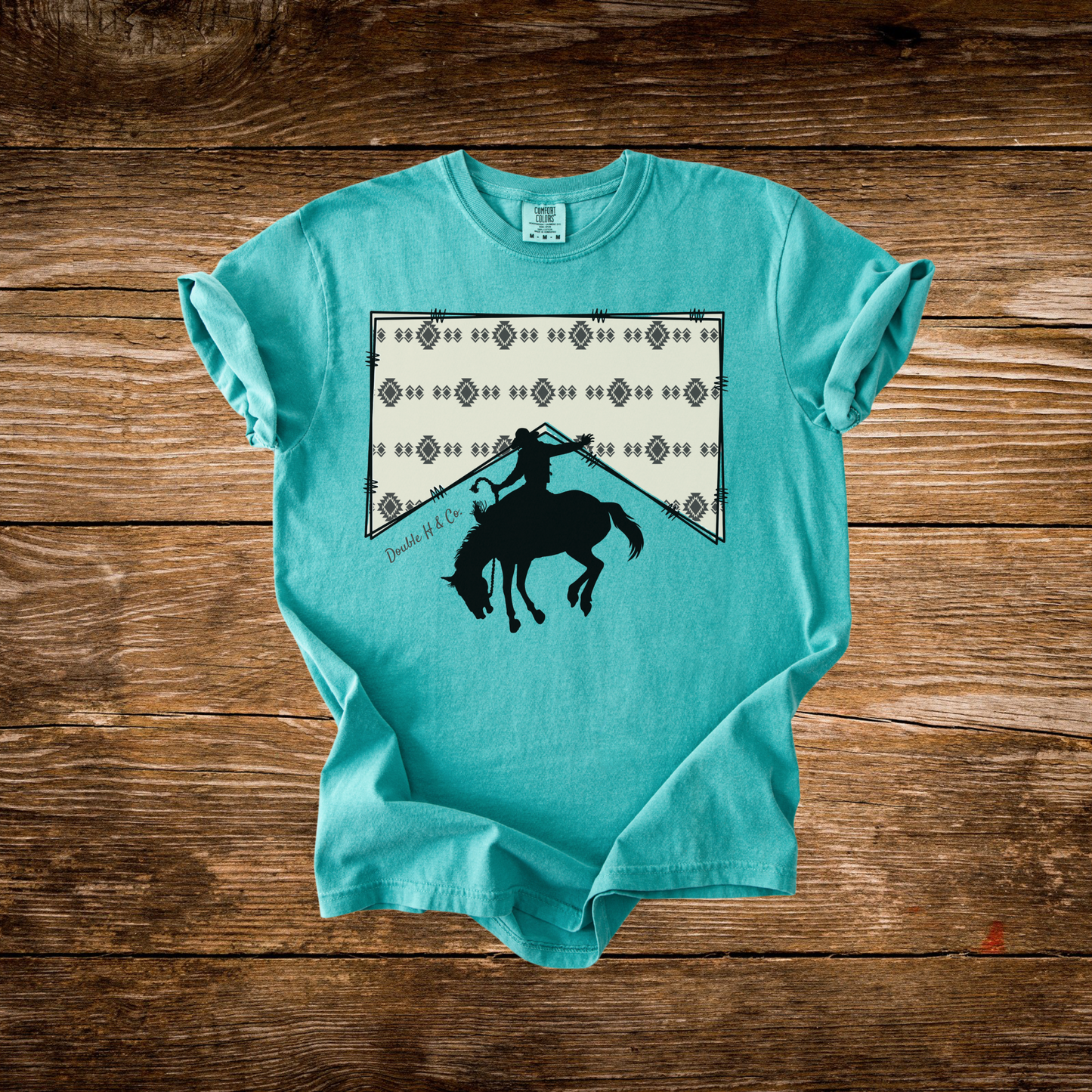 Western Pattern Marlboro Tee