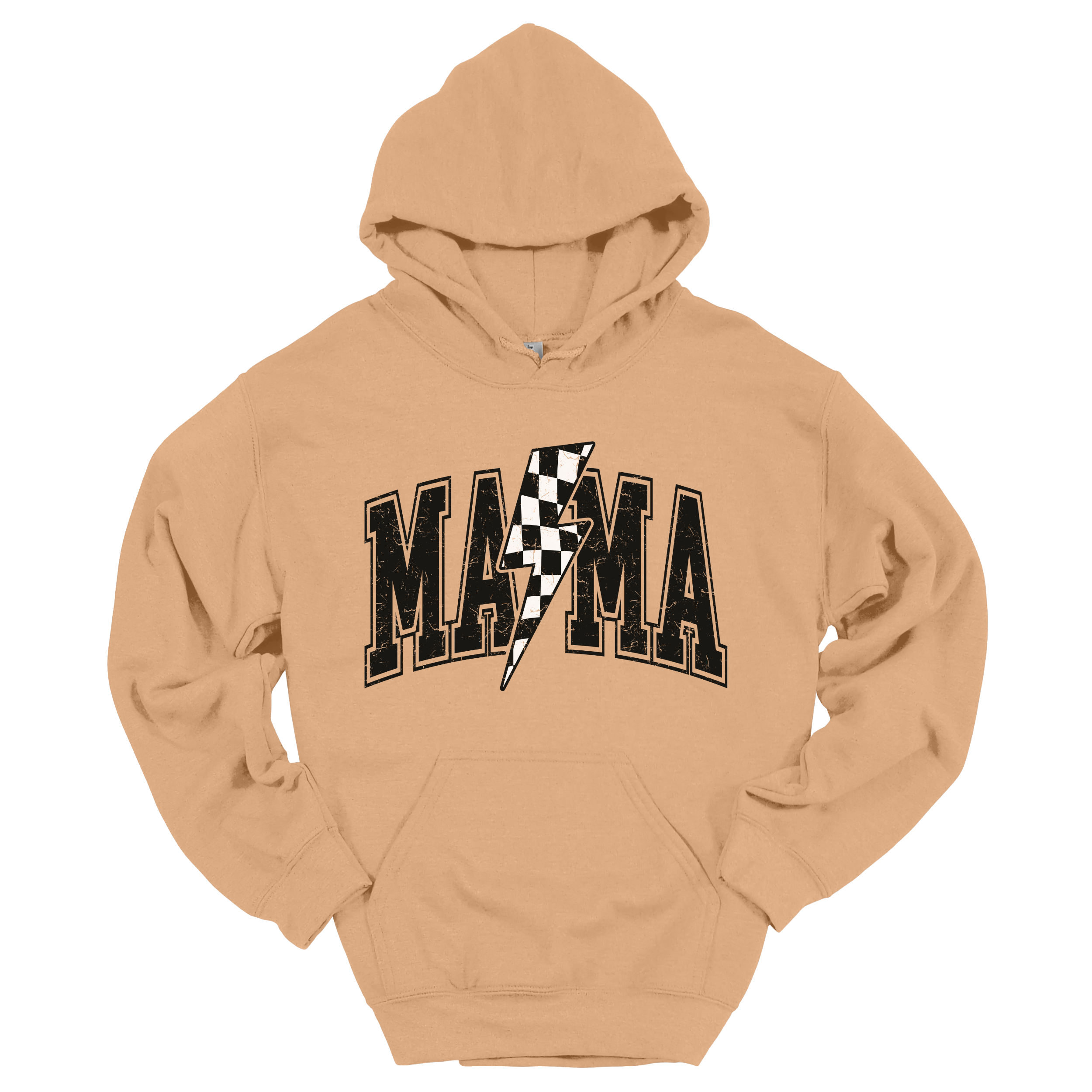 Checkered Mama Hoodie