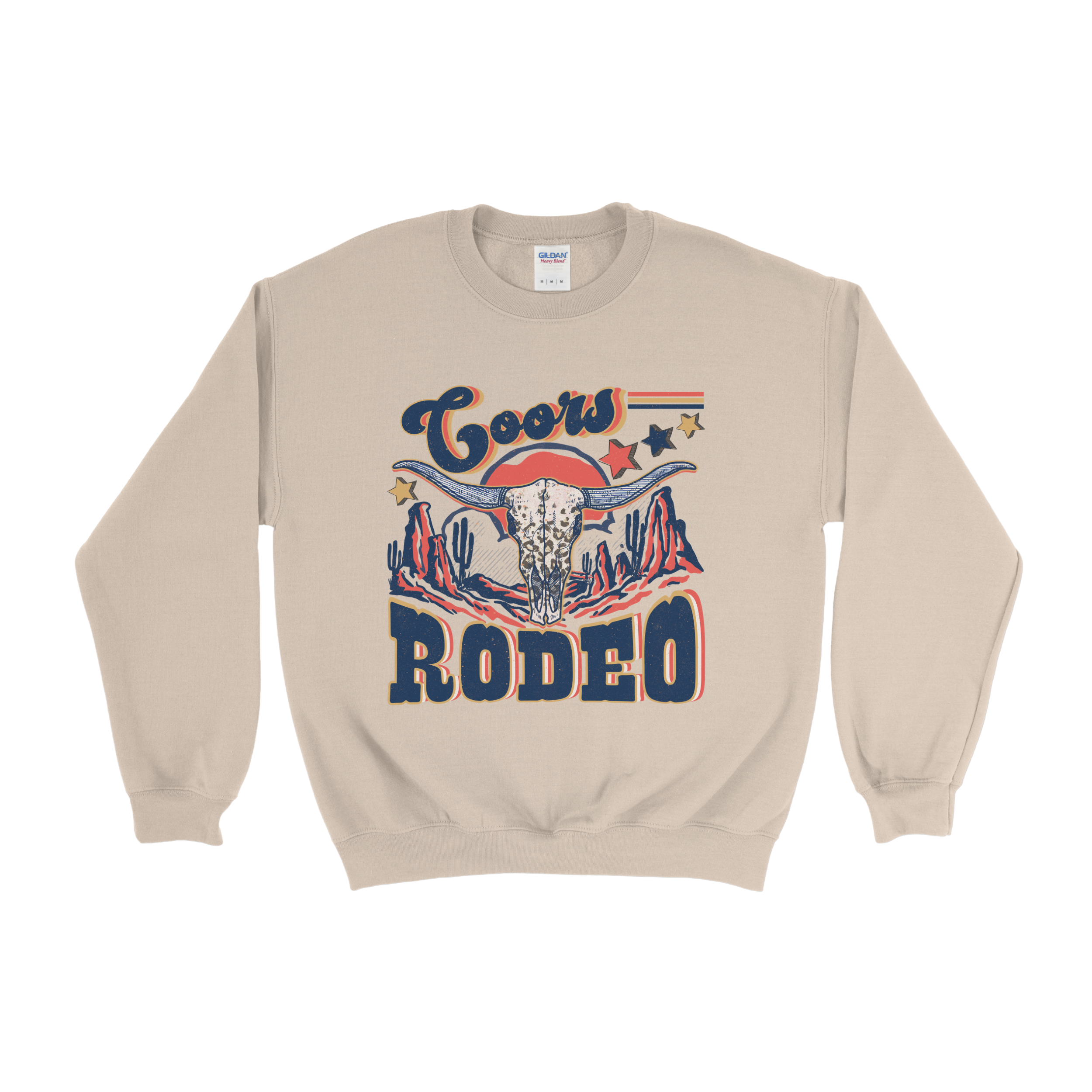 Coors Rodeo Cheetah Crewneck