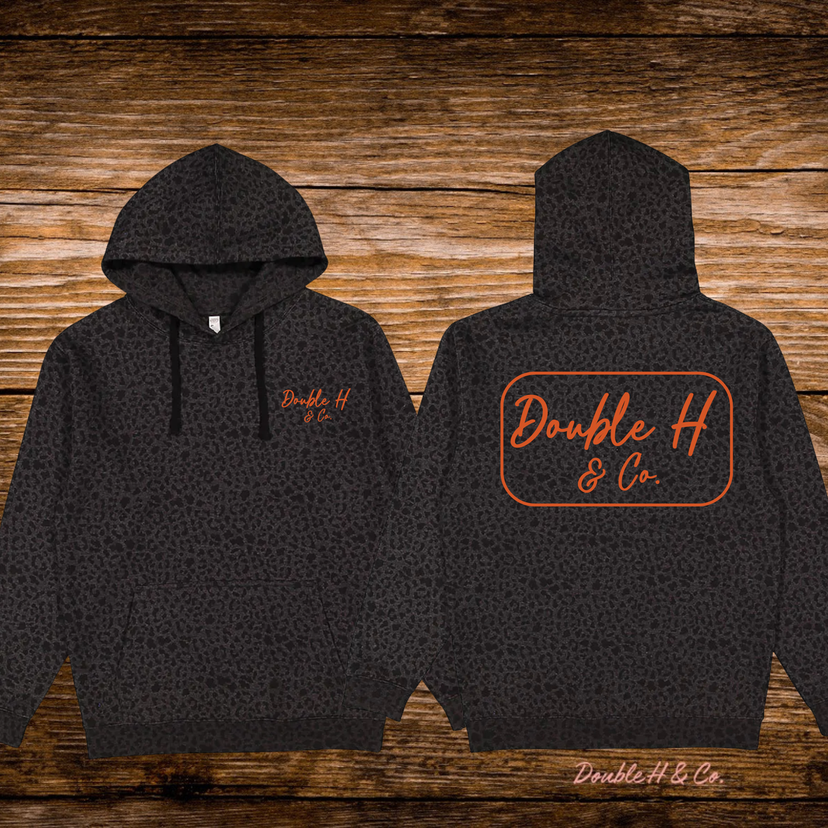 Double H & Co. Cheetah Hoodie
