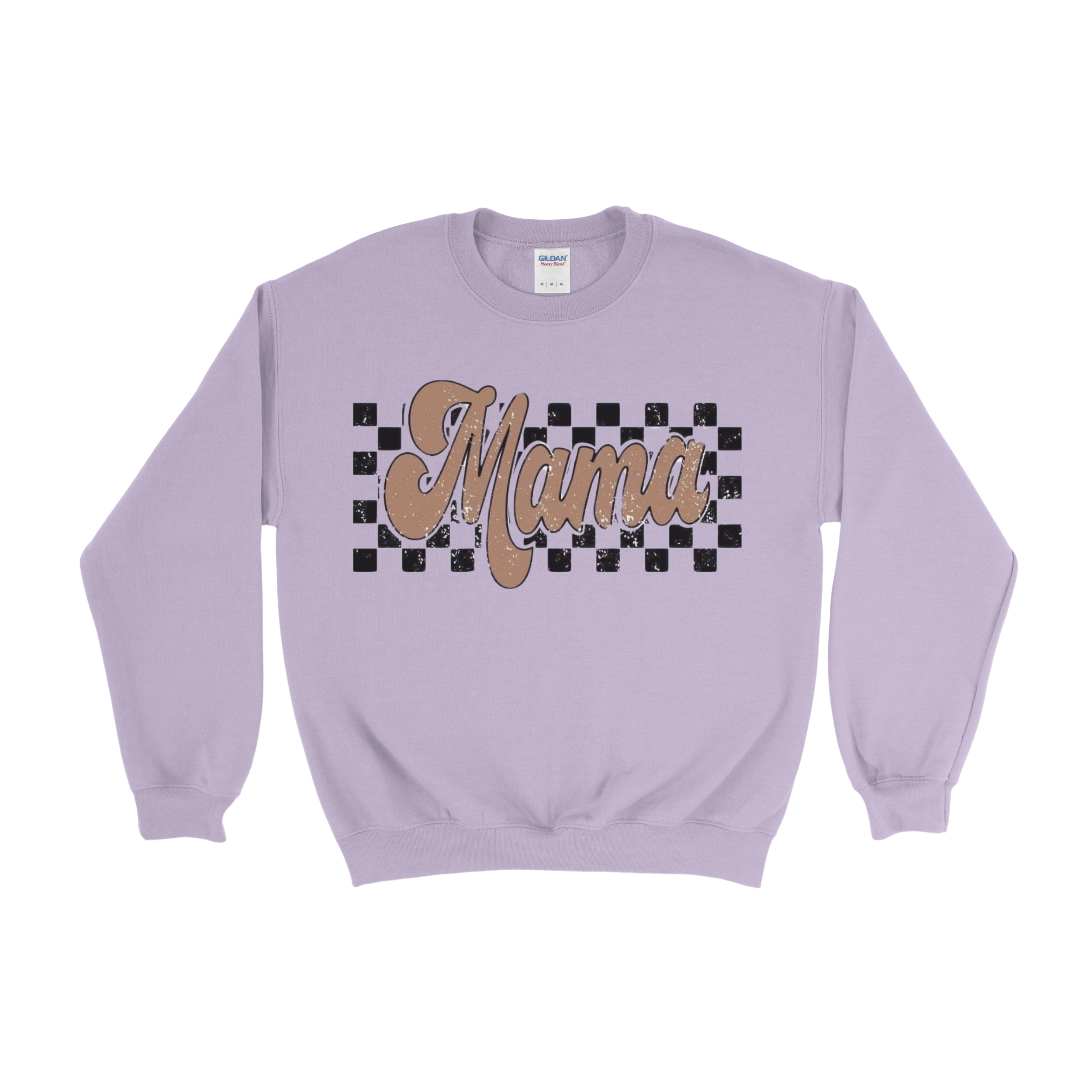 Checkered Mama Crewneck