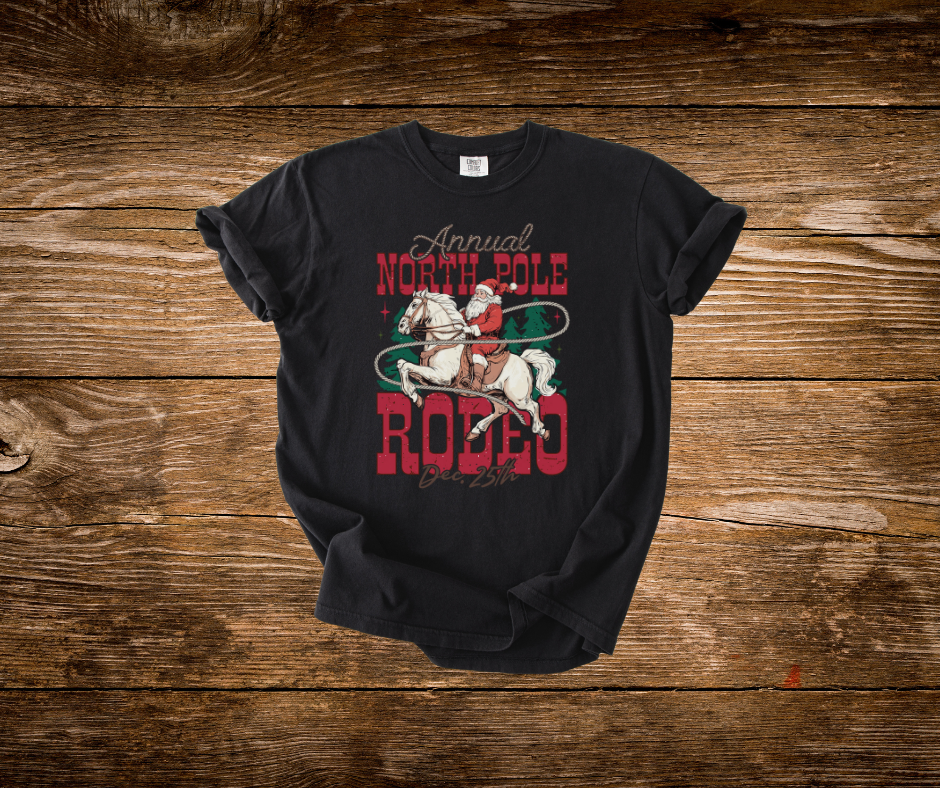 North Pole Rodeo Tee
