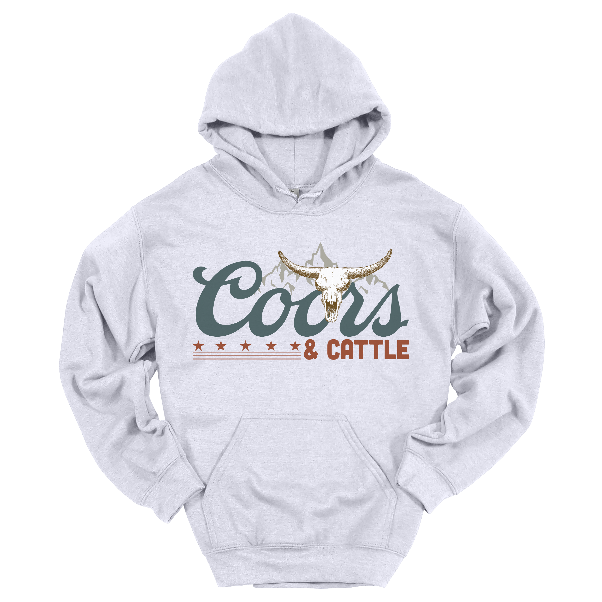 Coors & Cattle Mountain Hoodie