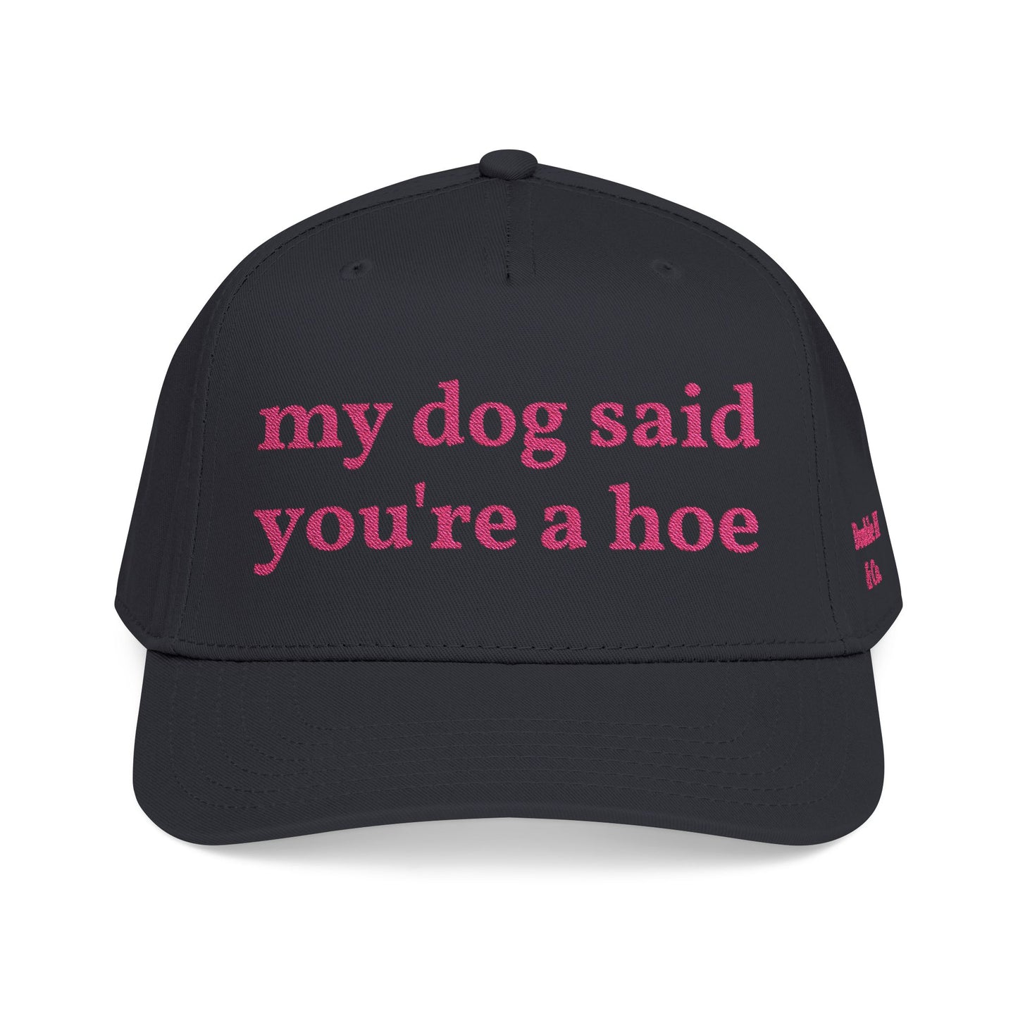 "My Dog Said You're A Hoe" Hat (Pink)