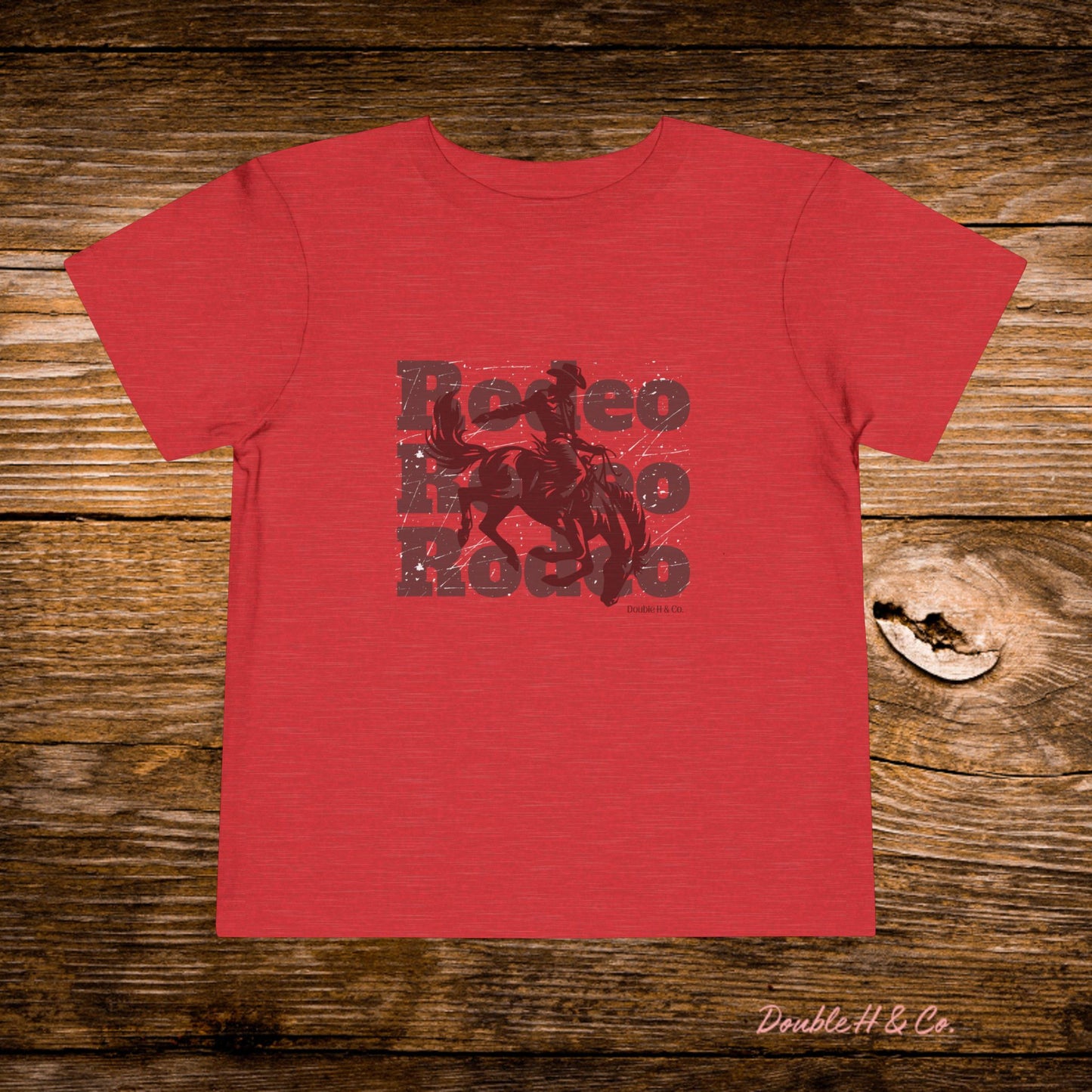 Rodeo Bucking Bronco Toddler Tee