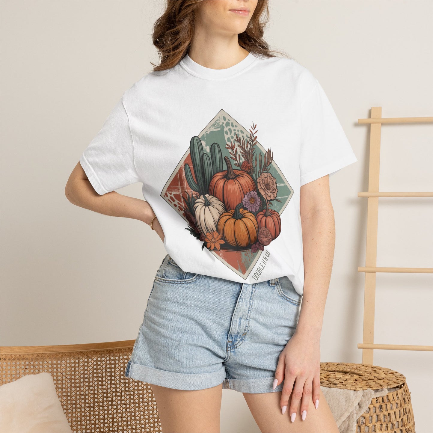 Rustic Fall Pumpkin Tee