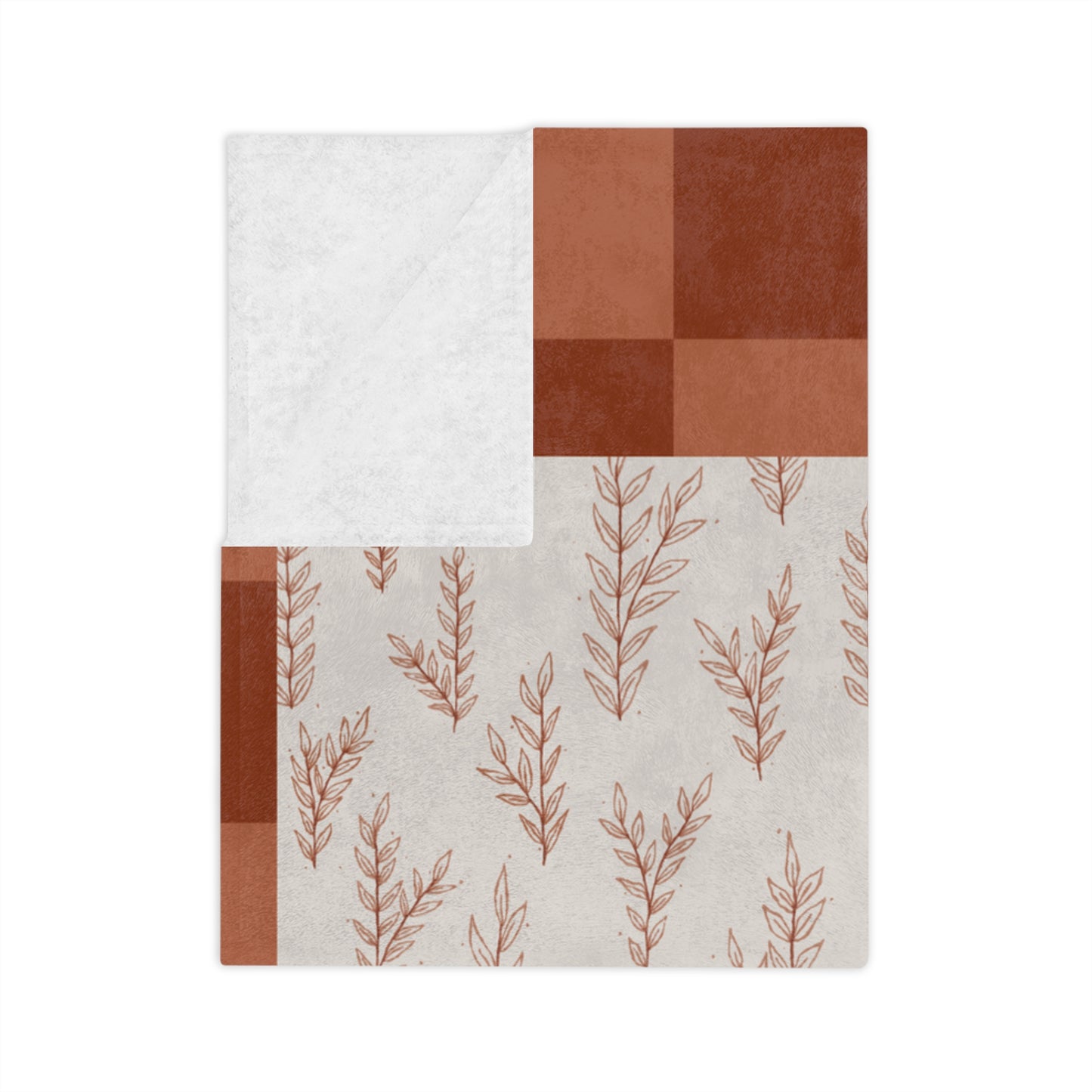 Fall Patchwork Throw Blanket