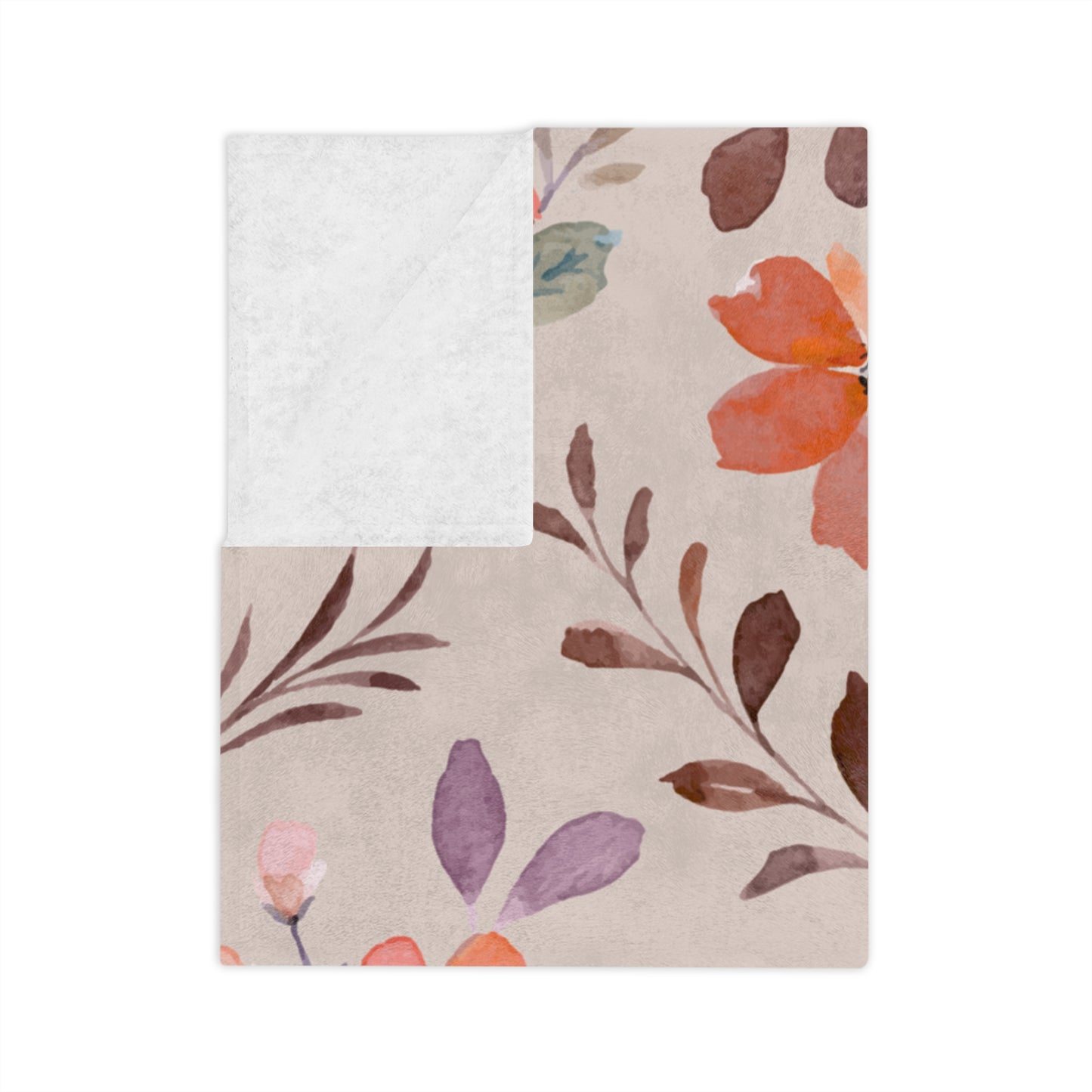Floral Throw Blanket