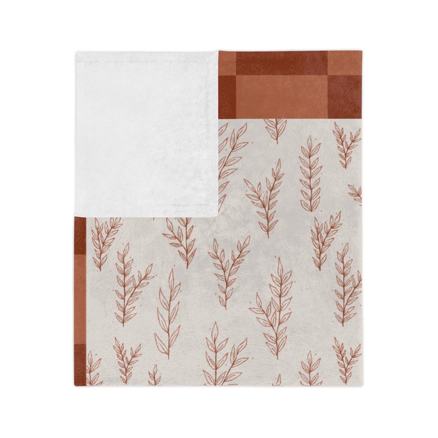 Fall Patchwork Throw Blanket