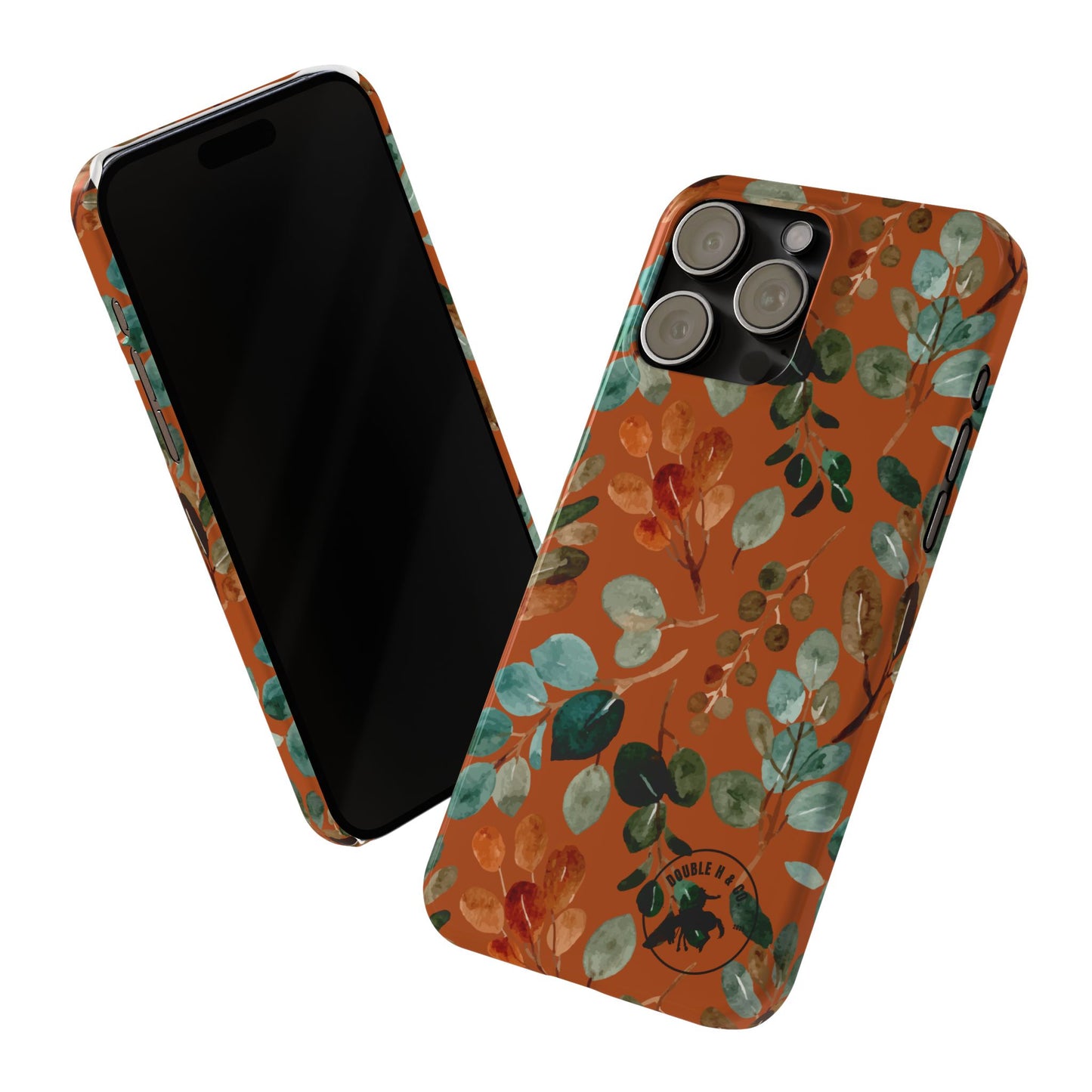 Rustic Floral Slim Phone Case