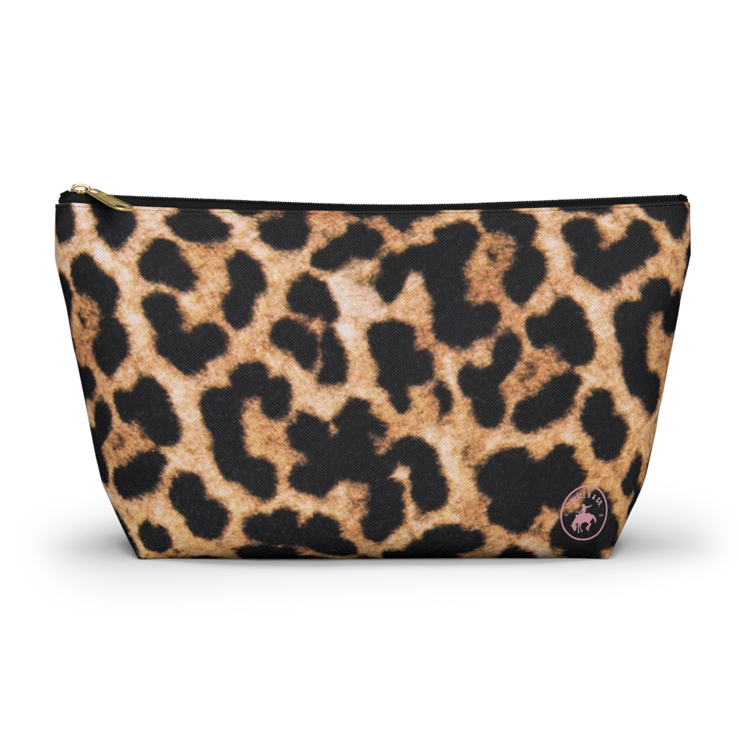 Cheetah Cosmetic Bag