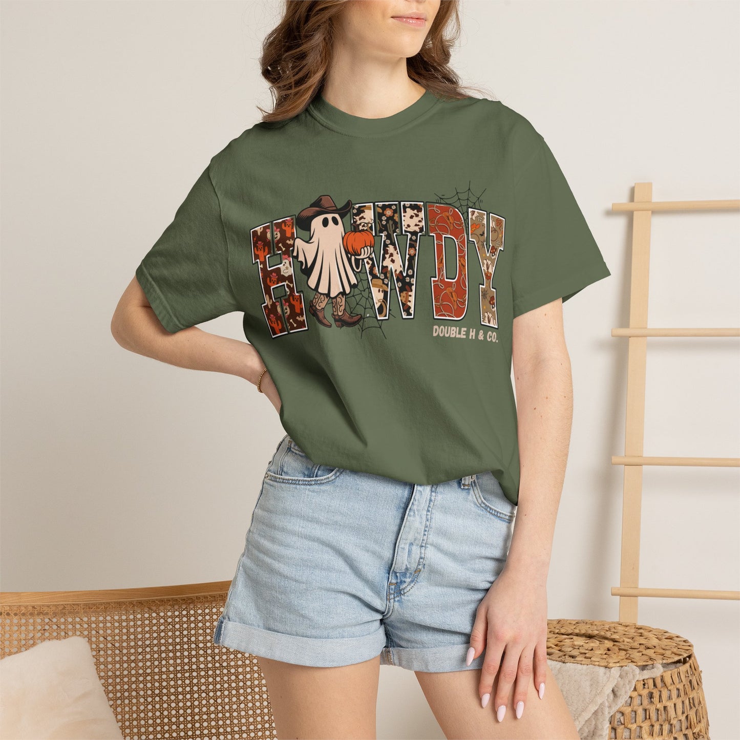 Howdy Cowboy Ghost Tee