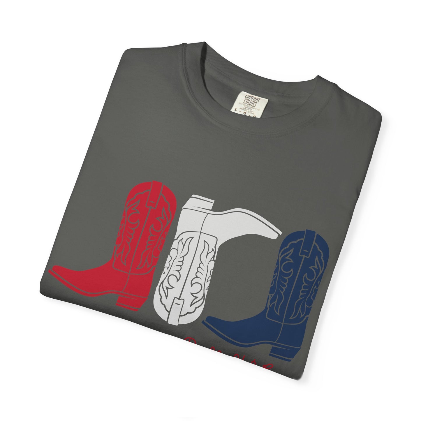 Patriotic Cowboy Boots Tee