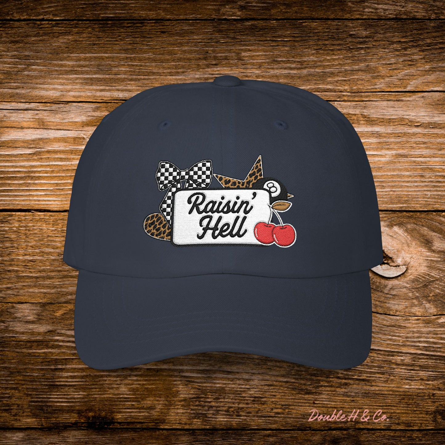 Raisin' Hell Embroidered Hat