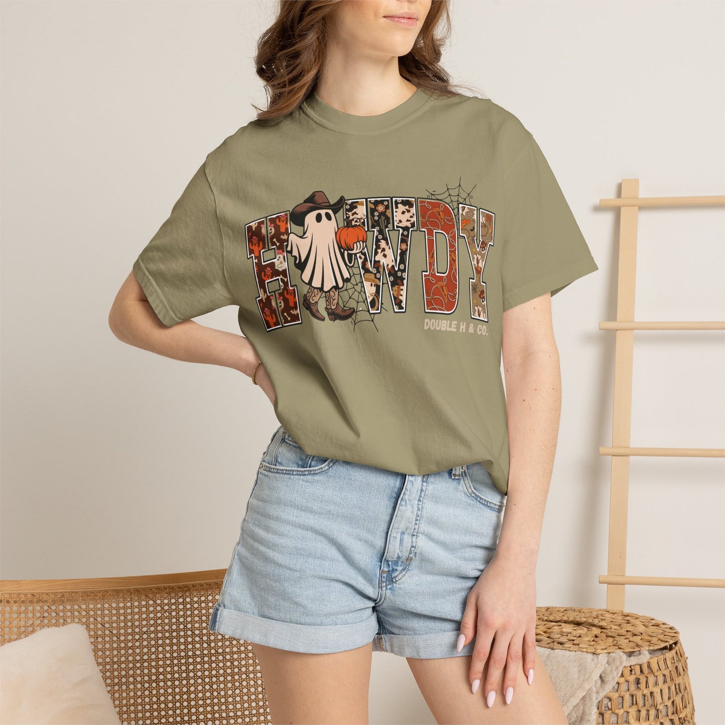 Howdy Cowboy Ghost Tee