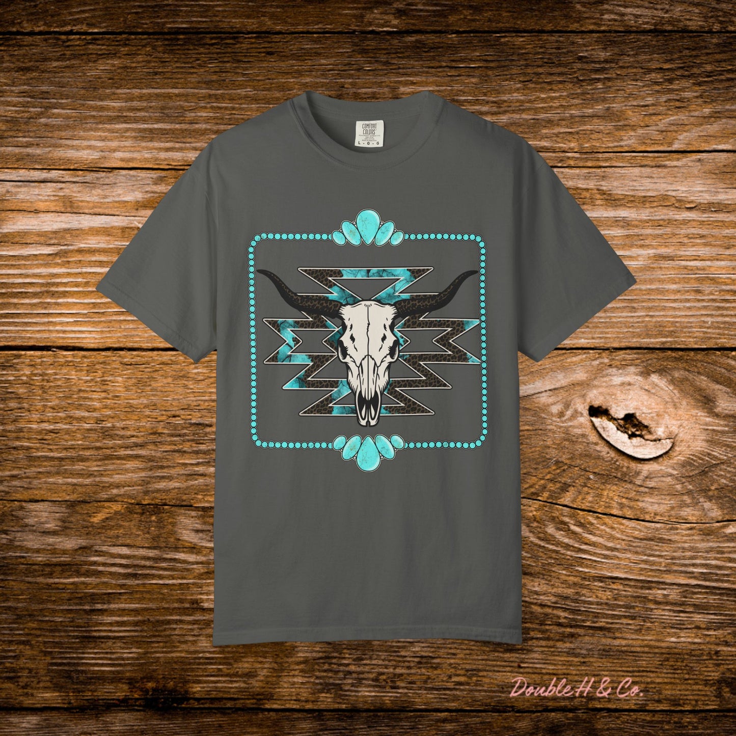 Southwest Bull Skull Graphic Tee