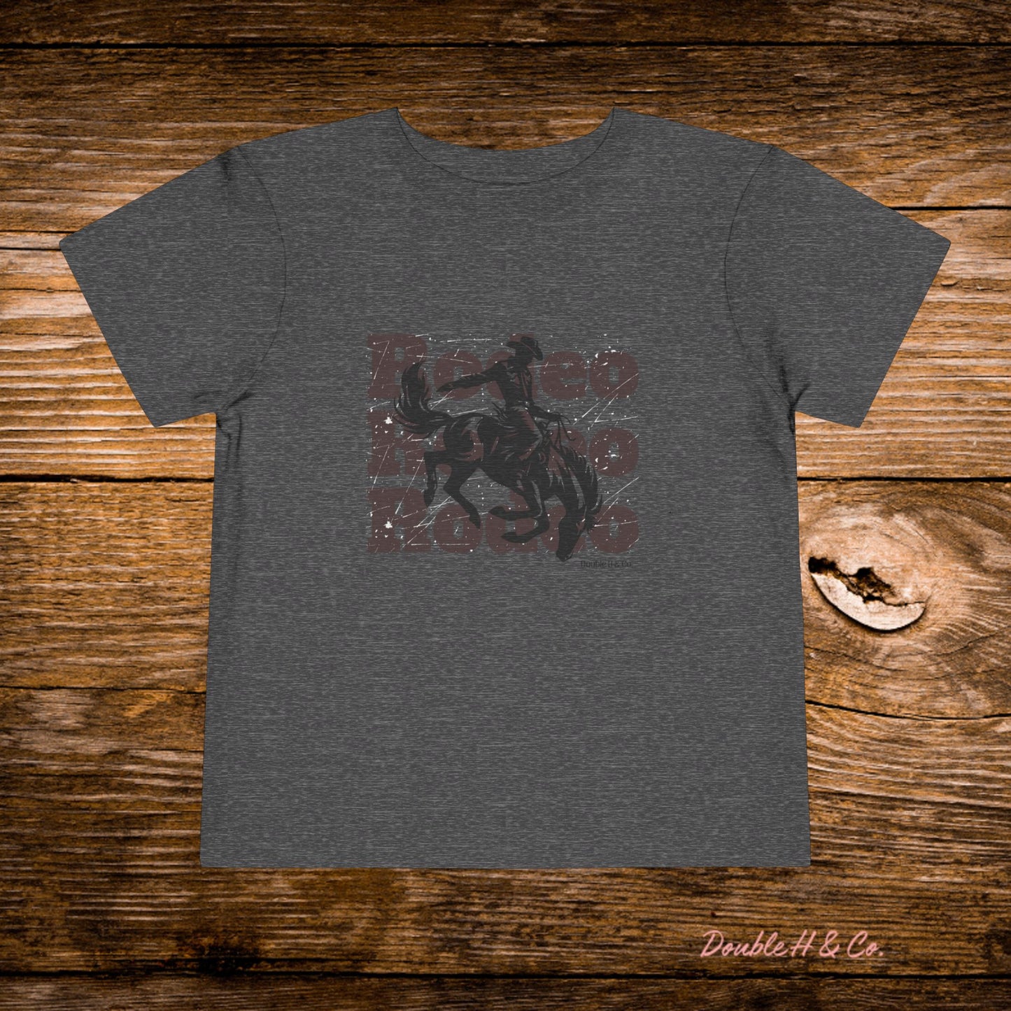 Rodeo Bucking Bronco Toddler Tee