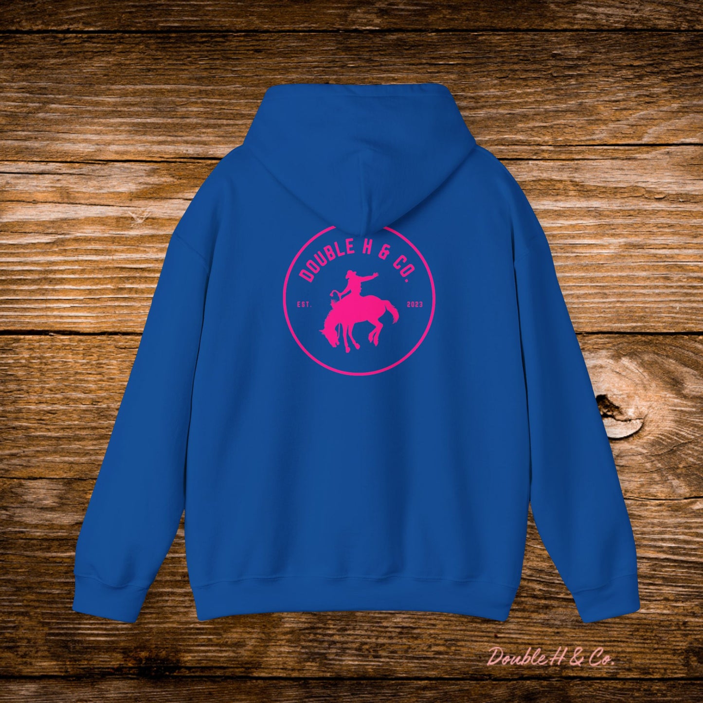 Hot Pink Logo Hoodie