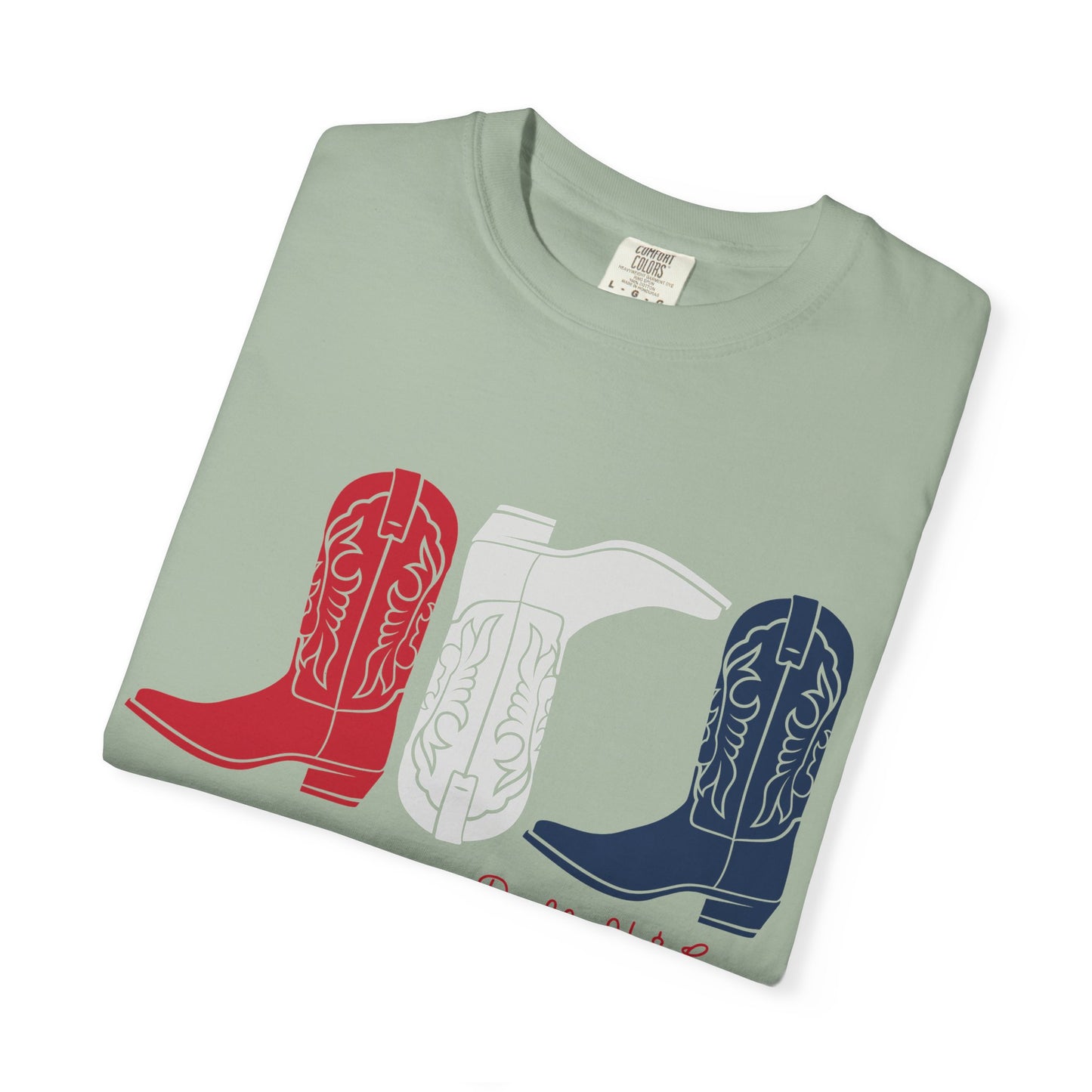 Patriotic Cowboy Boots Tee