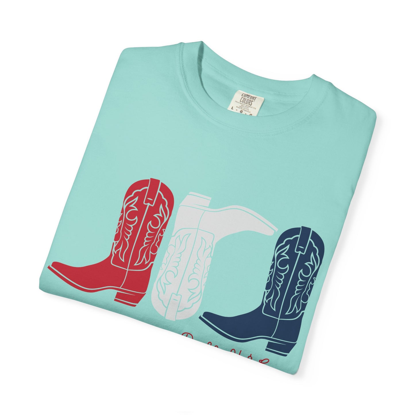Patriotic Cowboy Boots Tee