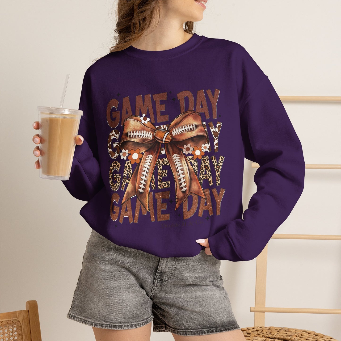 Bow Game Day Crewneck