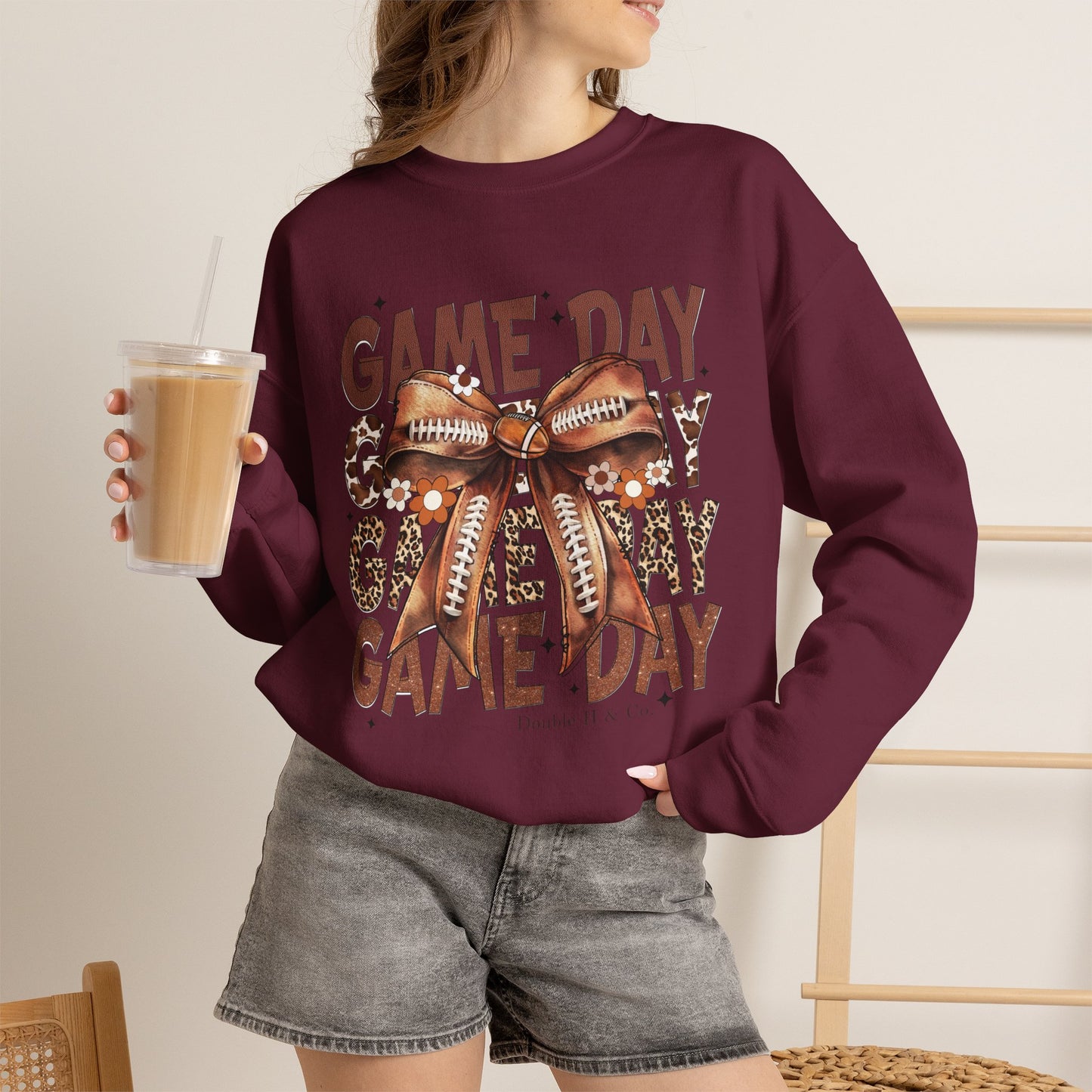 Bow Game Day Crewneck