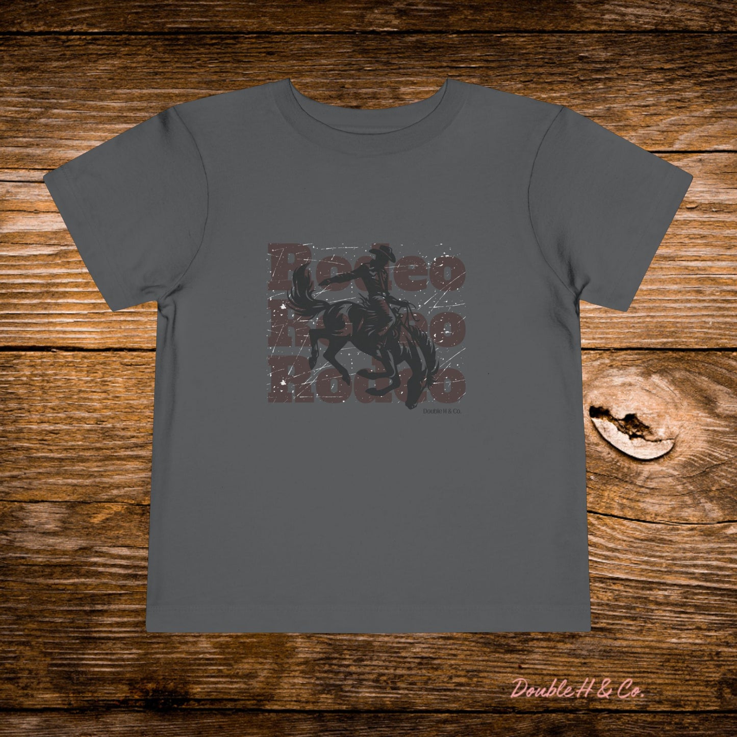 Rodeo Bucking Bronco Toddler Tee