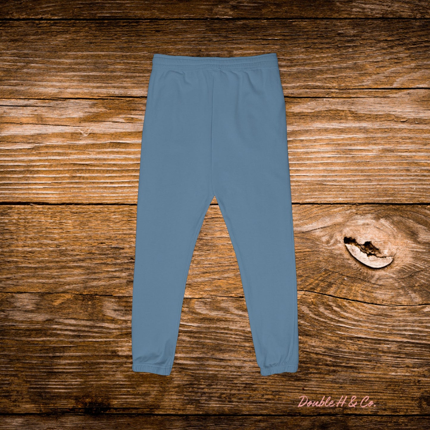 Double H & Co Embroidered Joggers