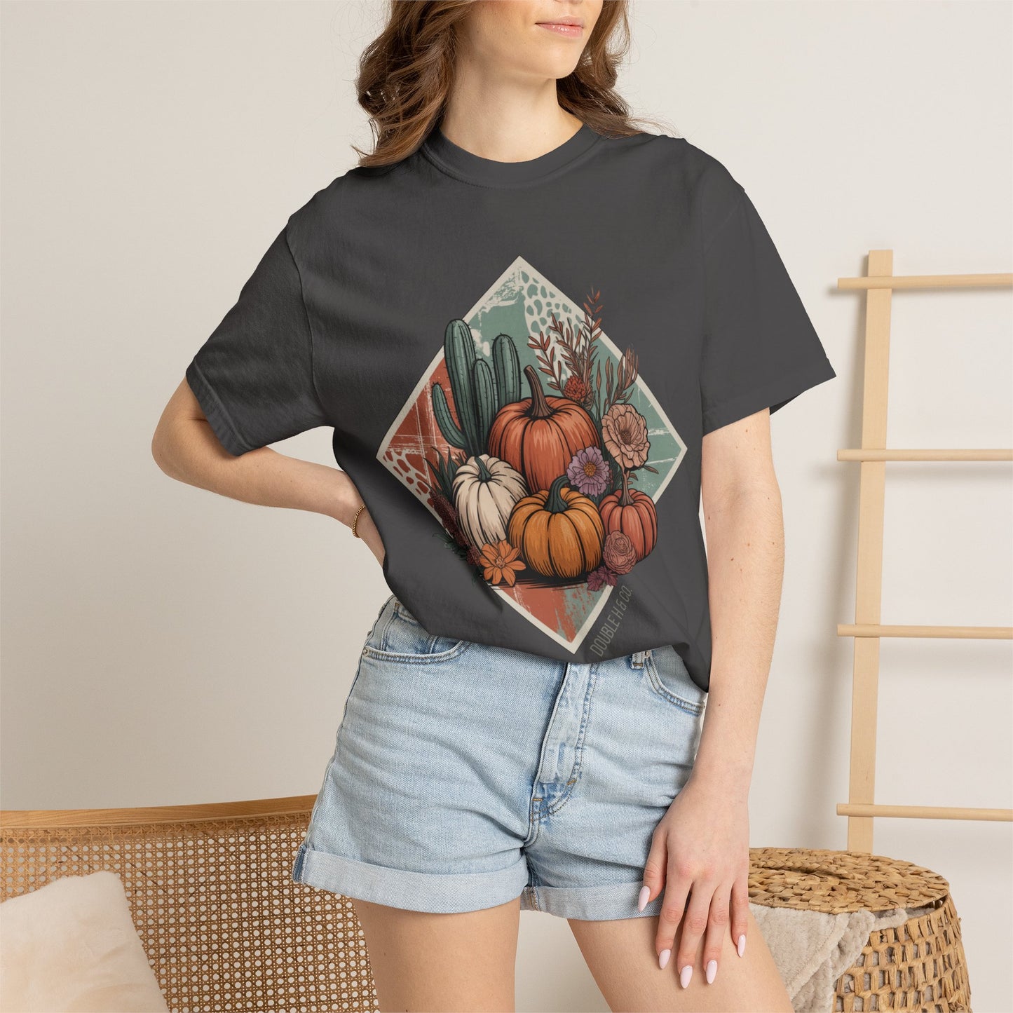 Rustic Fall Pumpkin Tee