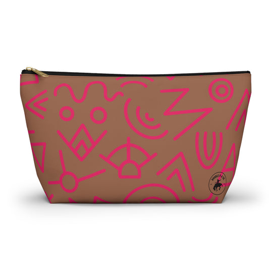 Hot Pink Brand Cosmetic Bag