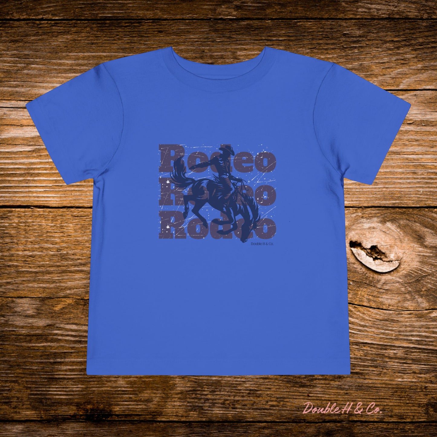 Rodeo Bucking Bronco Toddler Tee
