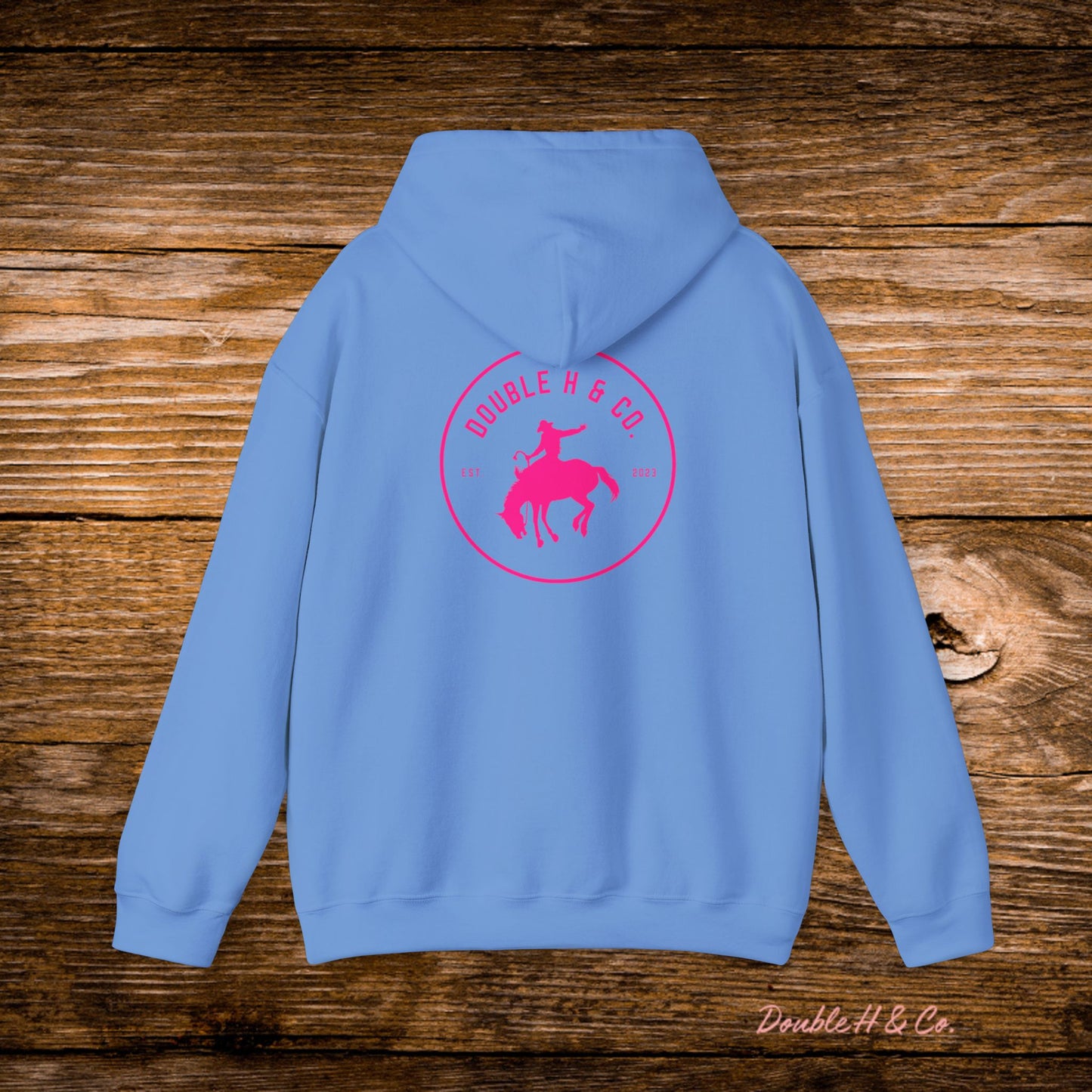 Hot Pink Logo Hoodie