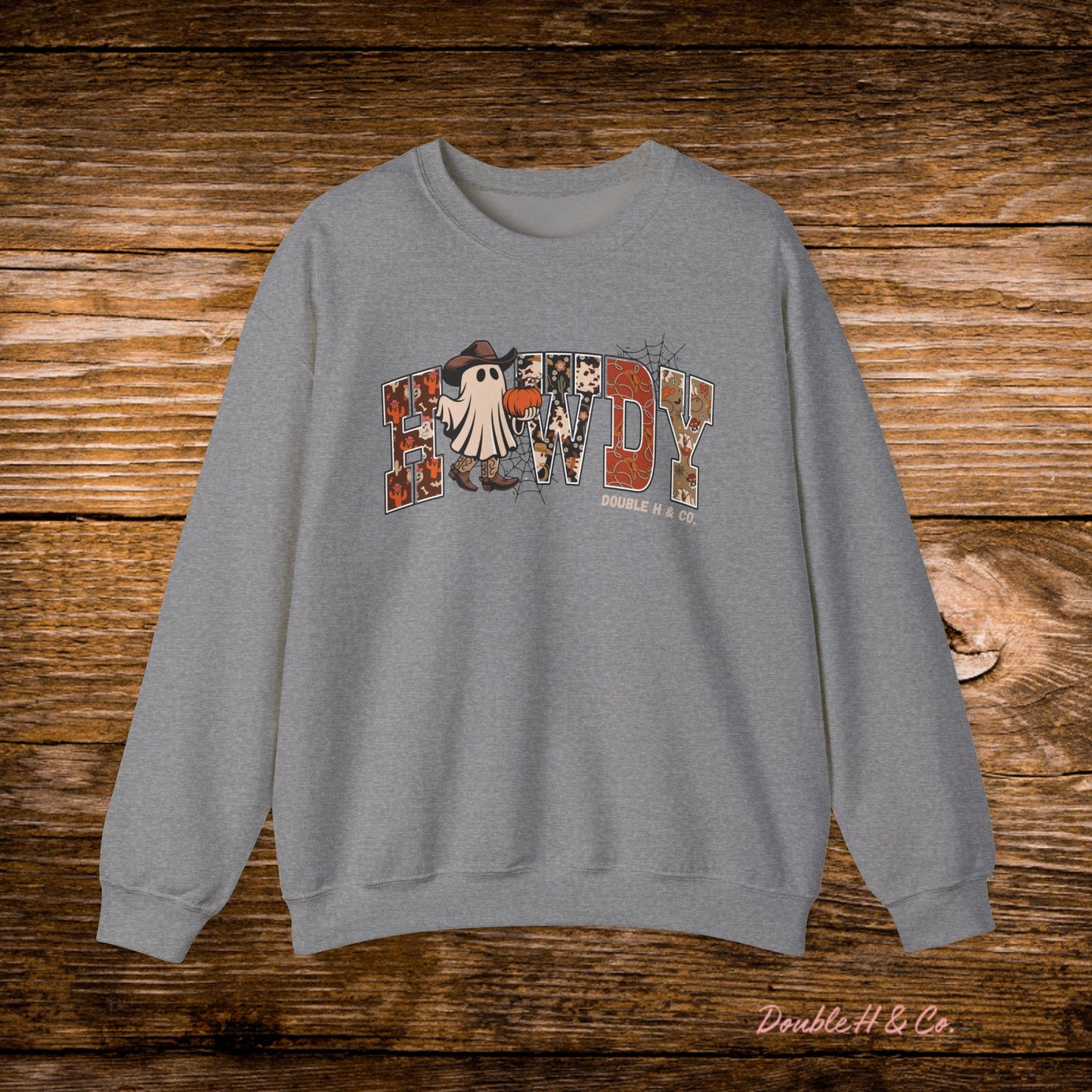 Howdy Cowboy Ghost Crewneck