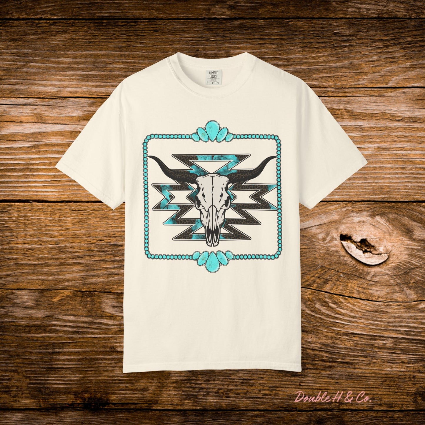 Southwest Bull Skull Graphic Tee