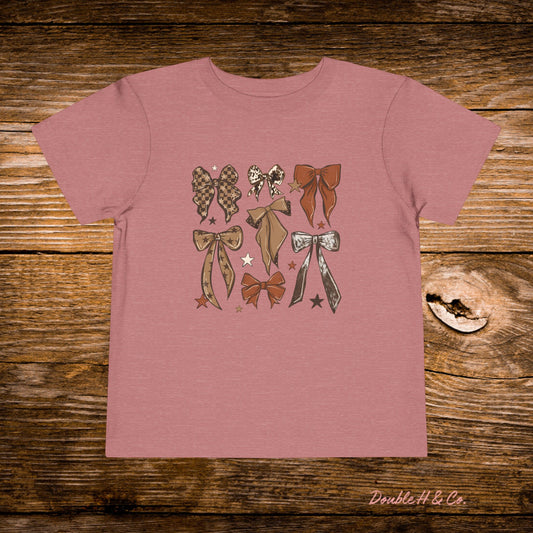 Cowgirl Bows Toddler Tee