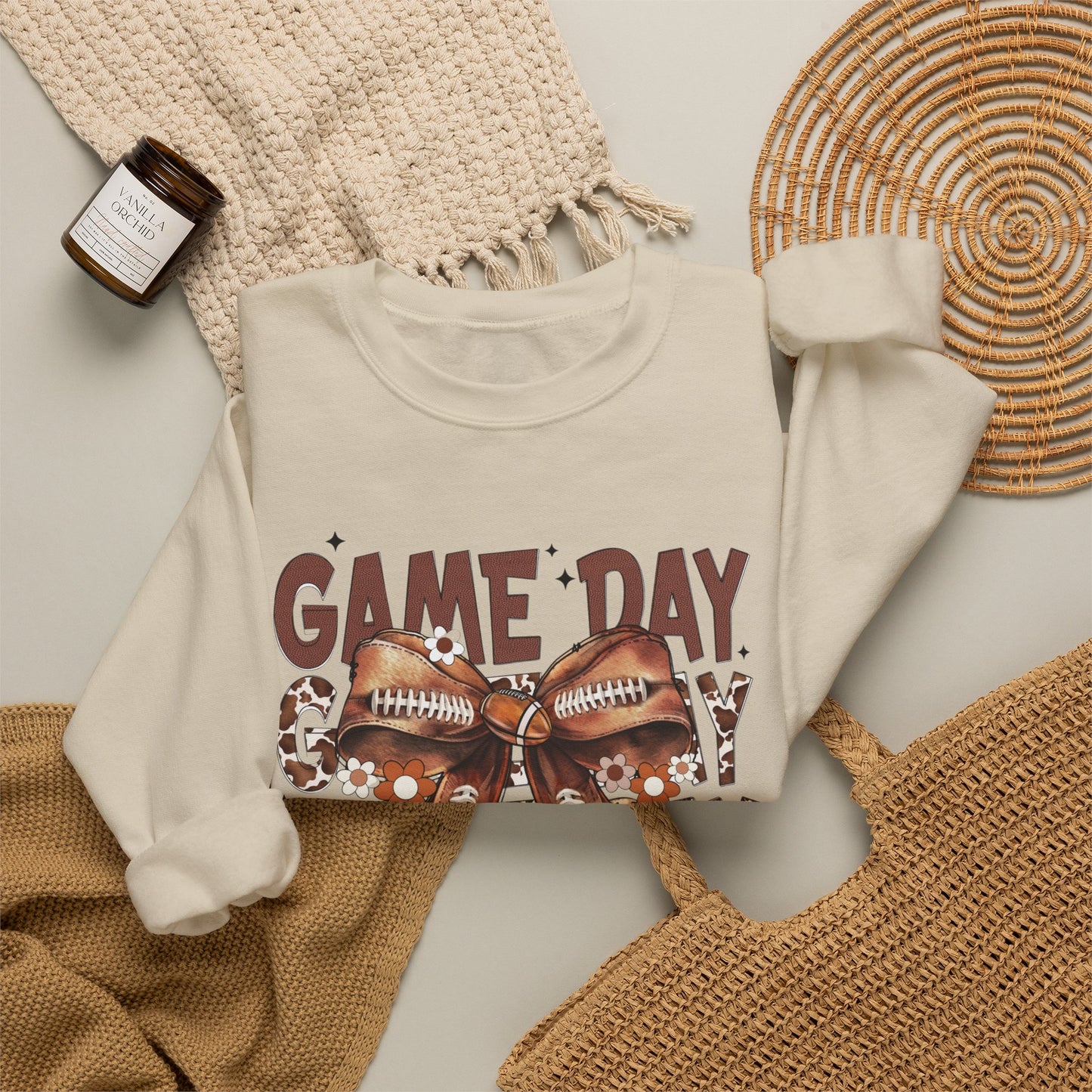 Bow Game Day Crewneck