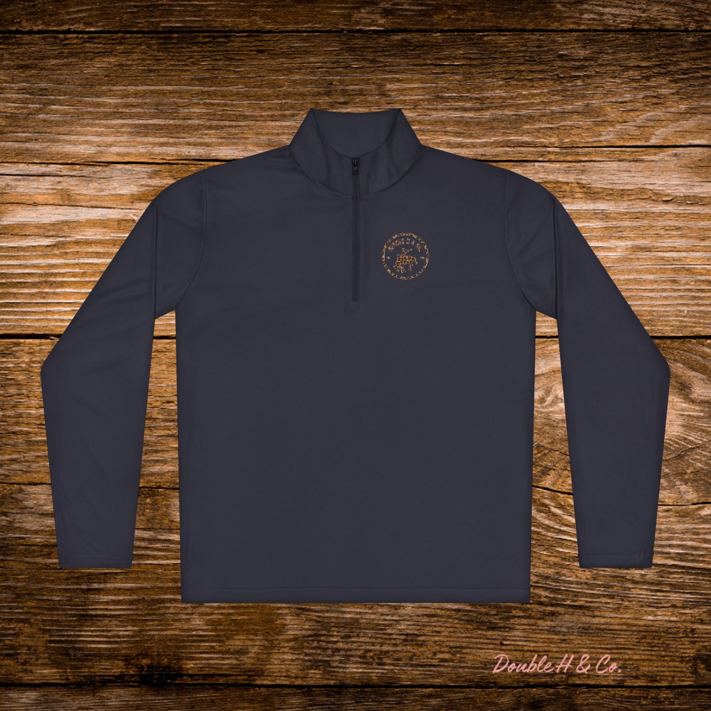 Lightweight Quarter Zip Pullover w/ Cheetah Logo