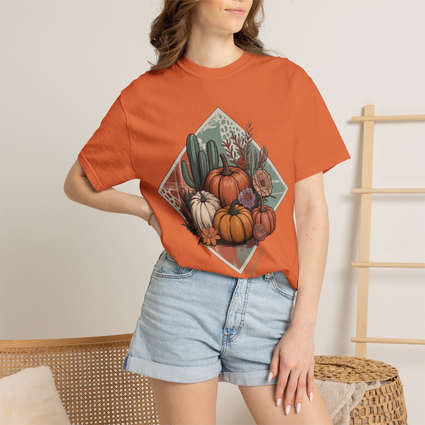 Rustic Fall Pumpkin Tee