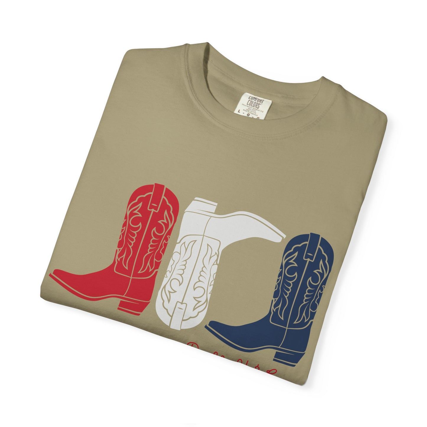 Patriotic Cowboy Boots Tee