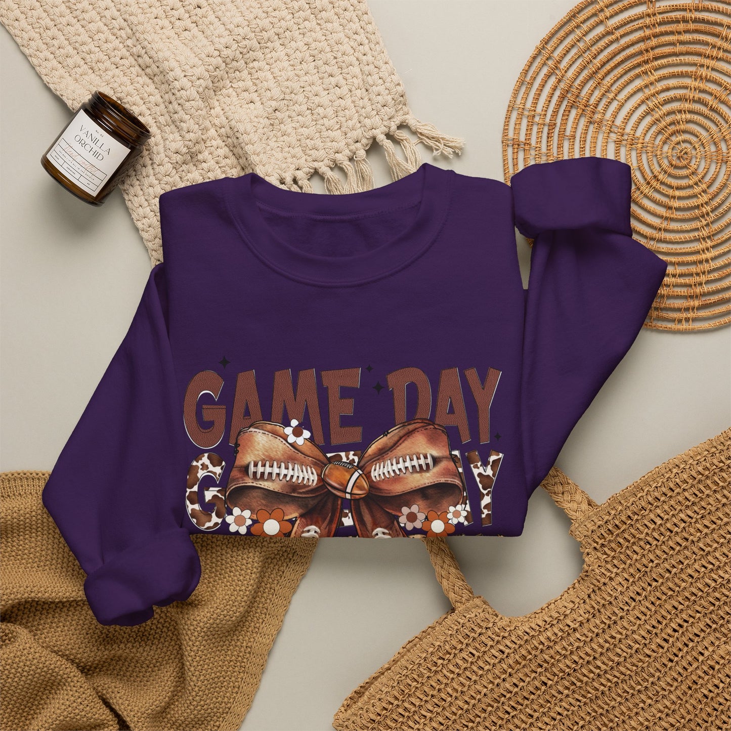 Bow Game Day Crewneck