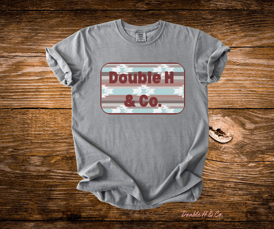 Vintage Aztec Double H & Co. Tee