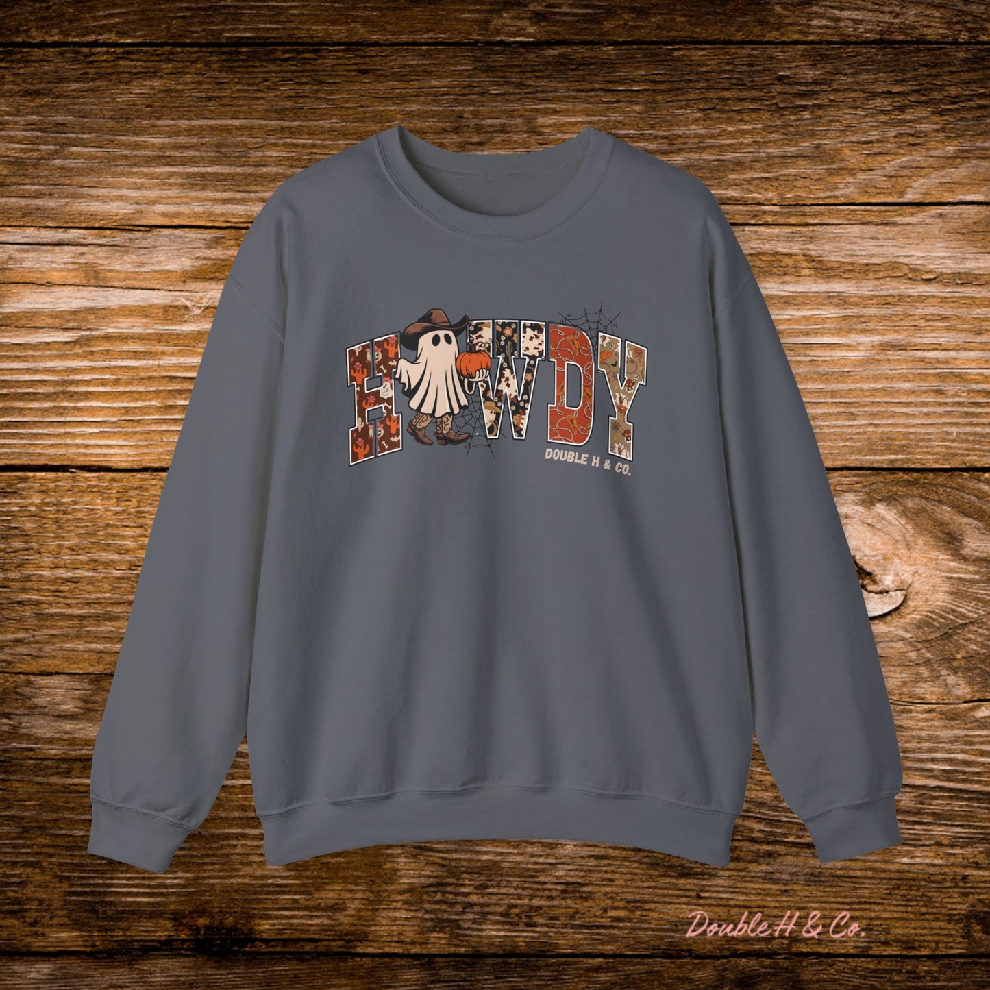 Howdy Cowboy Ghost Crewneck