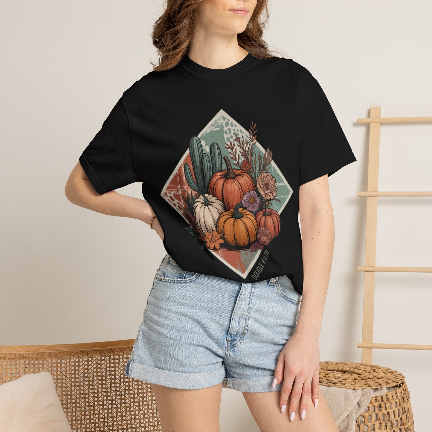 Rustic Fall Pumpkin Tee