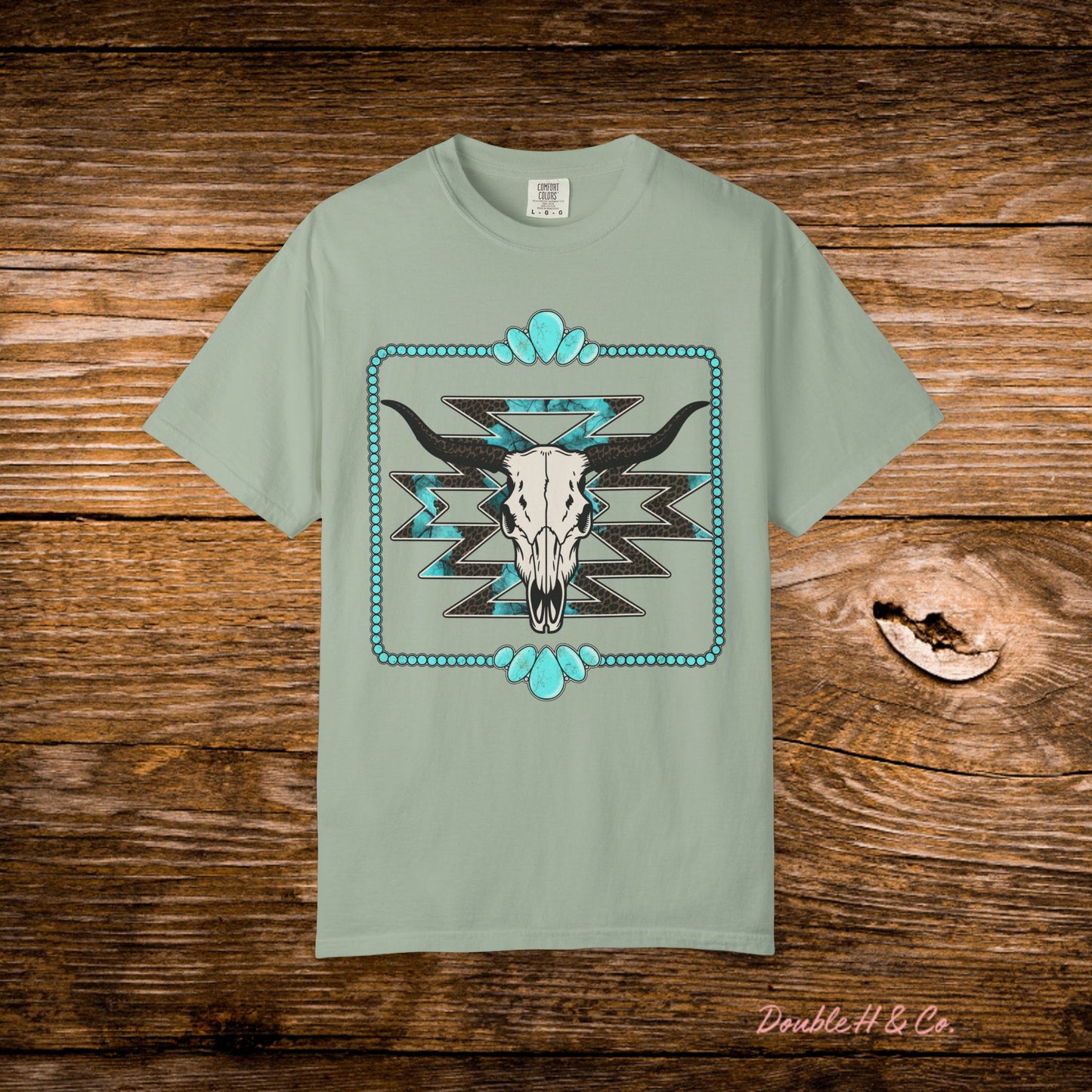 Southwest Bull Skull Graphic Tee